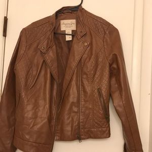 Leather jacket